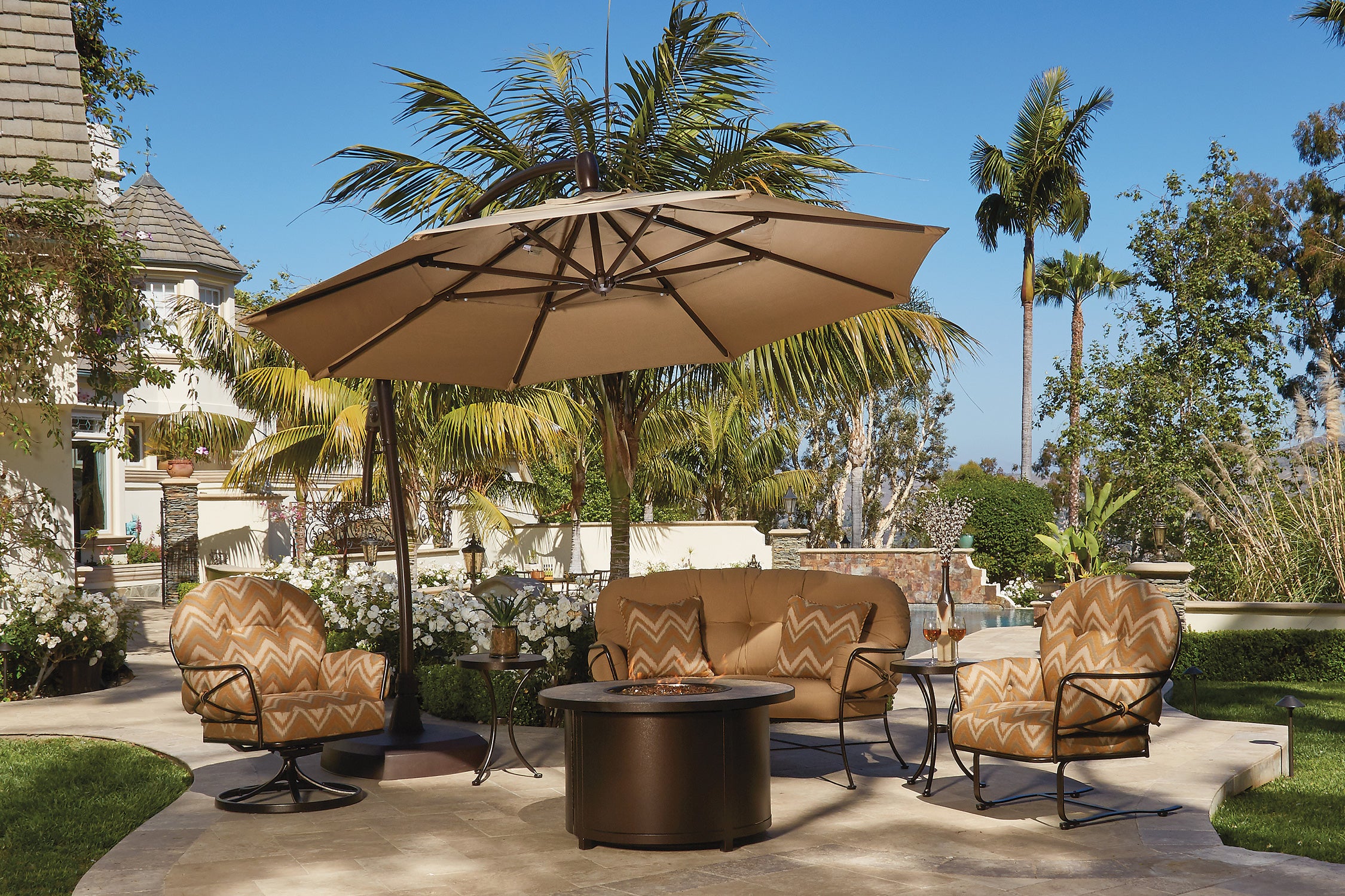 discount umbrellas patio Large Commercial Patio Umbrellas