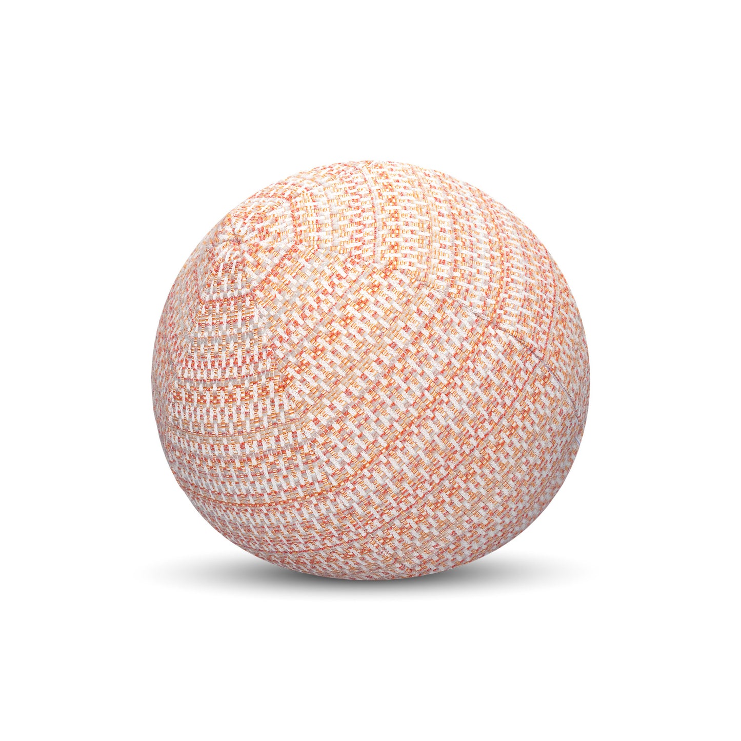 12" Round Elaine Smith Orb Pillow Kaleidoscope Clay, image 1