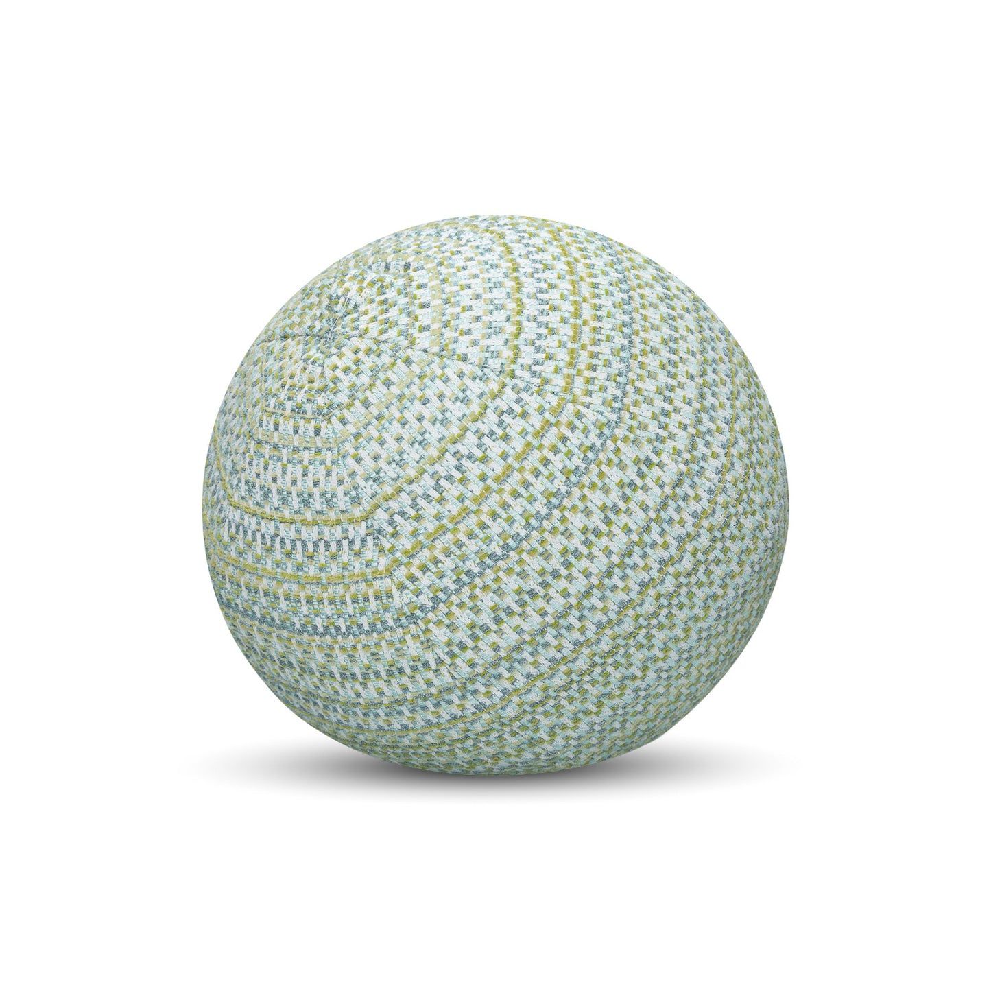 12 Round Elaine Smith Orb Pillow Kaleidoscope Spring, image 1