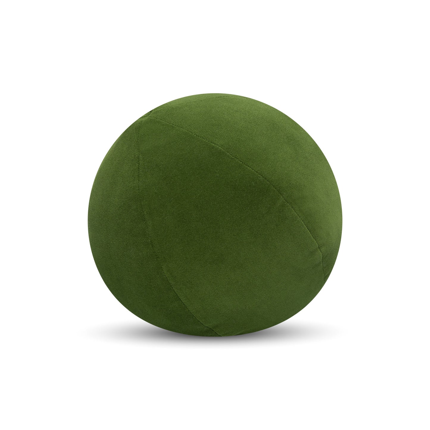 12" Round Elaine Smith Orb Pillow Lush Velvet Ivy, image 1