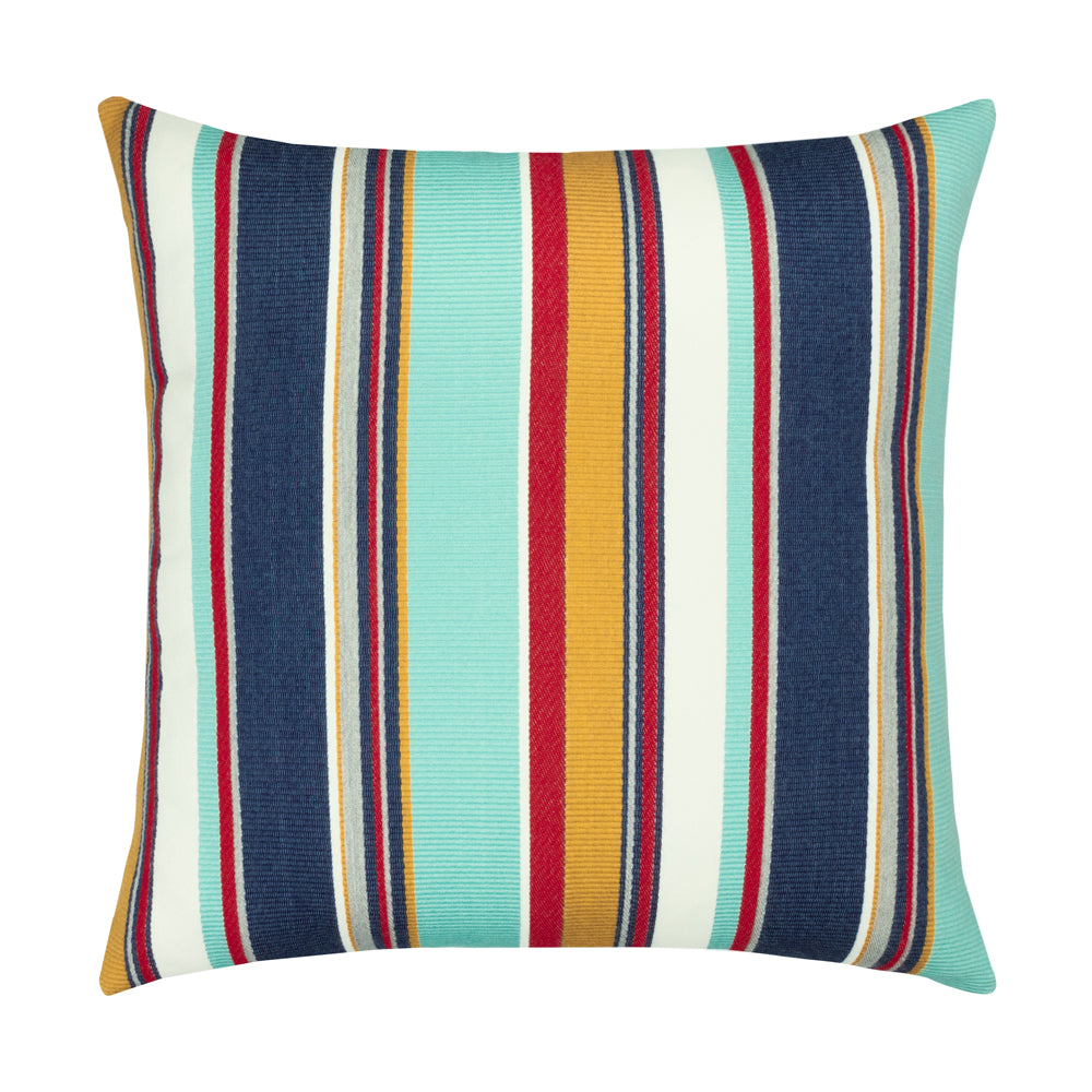 20 Square Designer Throw Pillow Sicily Stripe, image 1