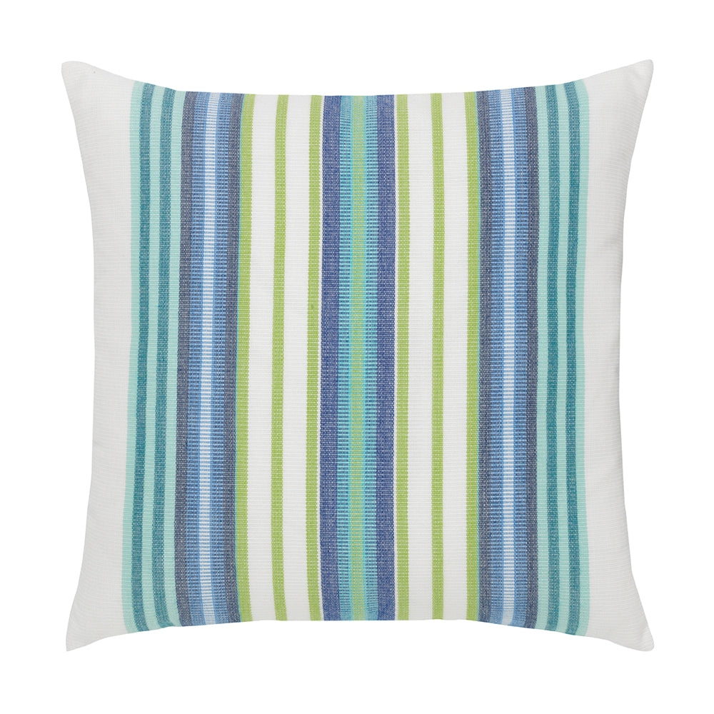 20 square designer throw pillow summer stripe, image 1