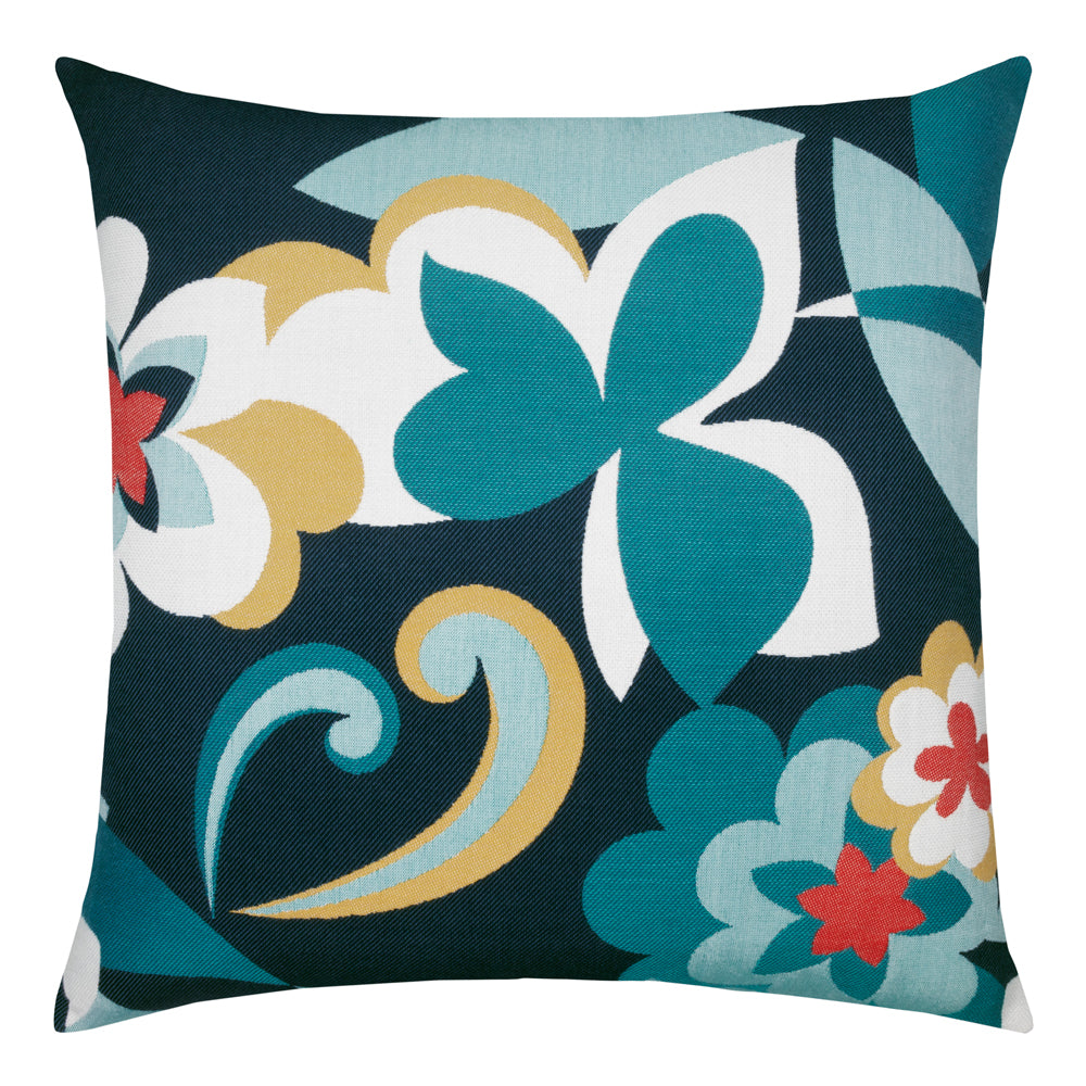 22 Square Designer Throw Pillow Floral Impact, image 1