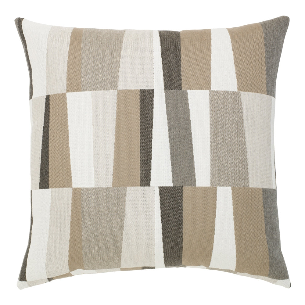 22 square designer throw pillow strata grigio, image 1