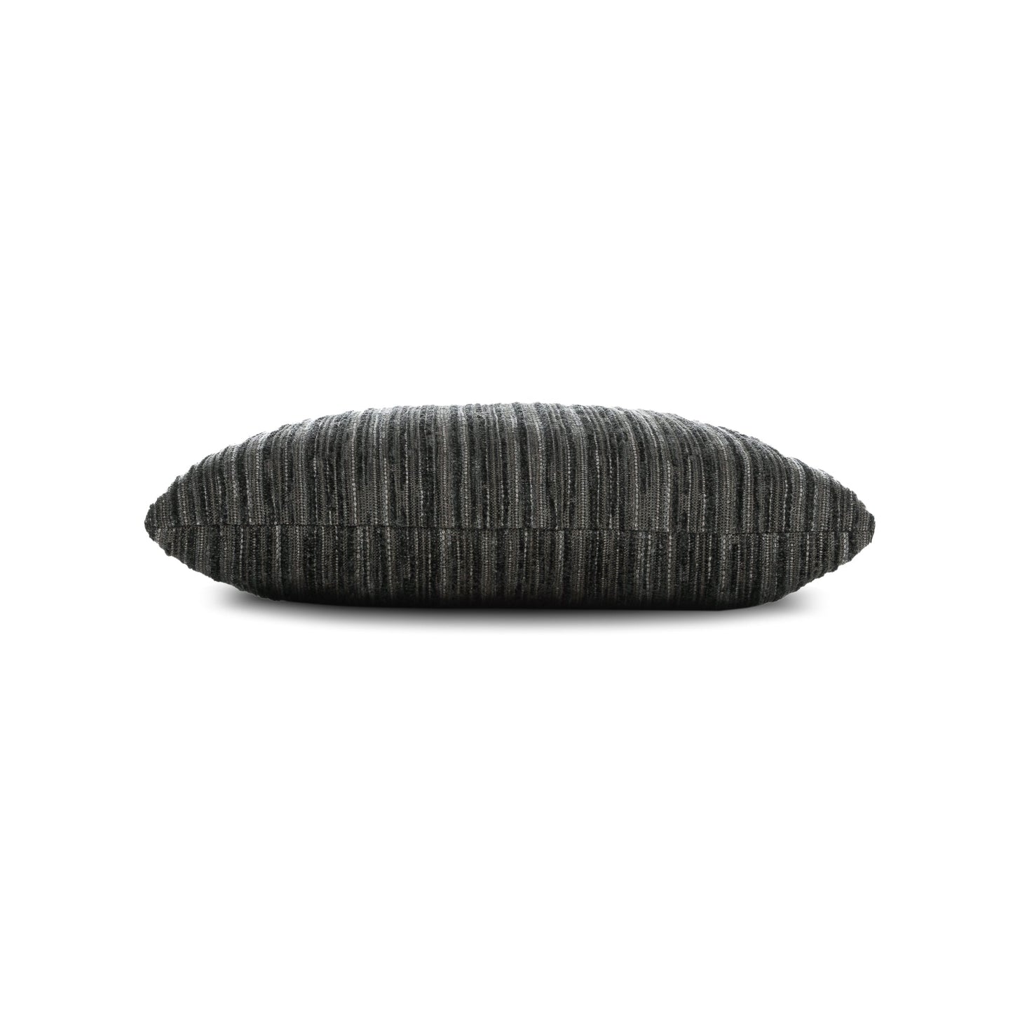 20" Square Elaine Smith Pillow Luxe Stripe Charcoal, image 7