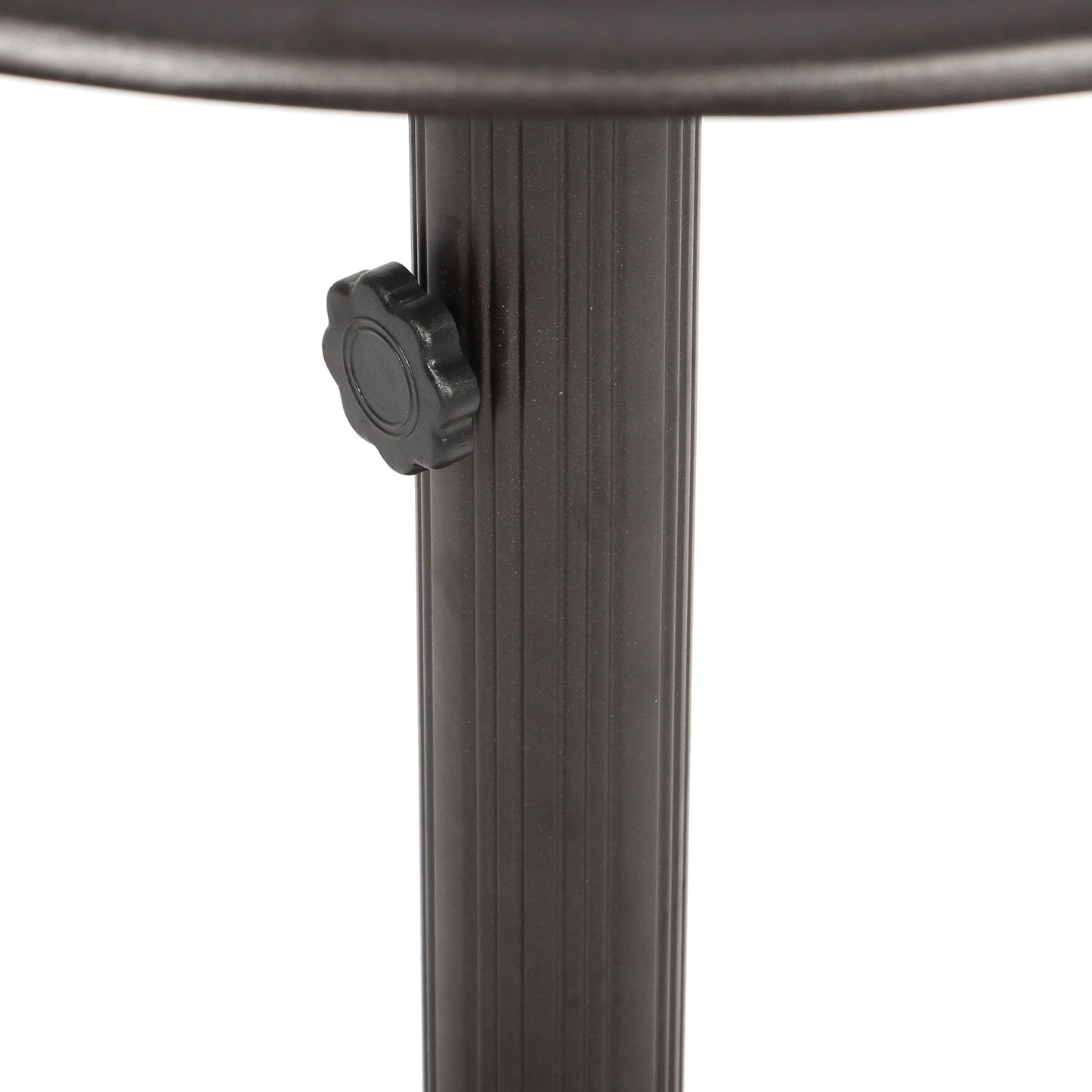 30 Round Tuscany Pedestal Counter Height Table Adjustment Lock, image 6