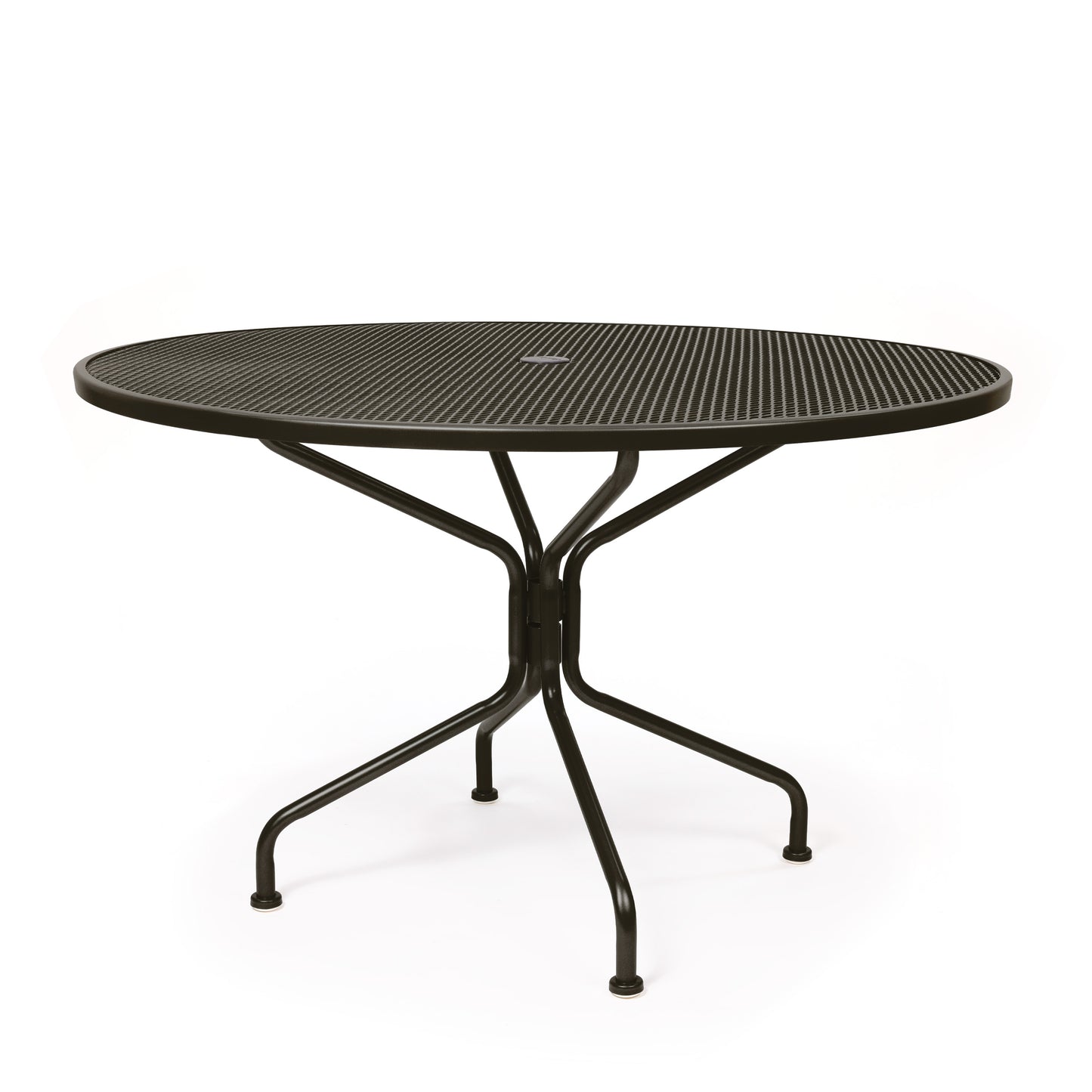 48 Round Mesh Top Dining Table Twilight Finish, image 26