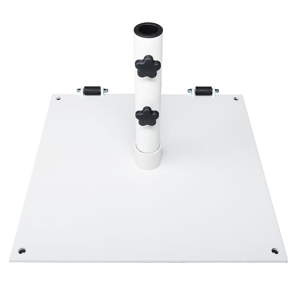 24" Square Steel Plate Umbrella Base, image 4
