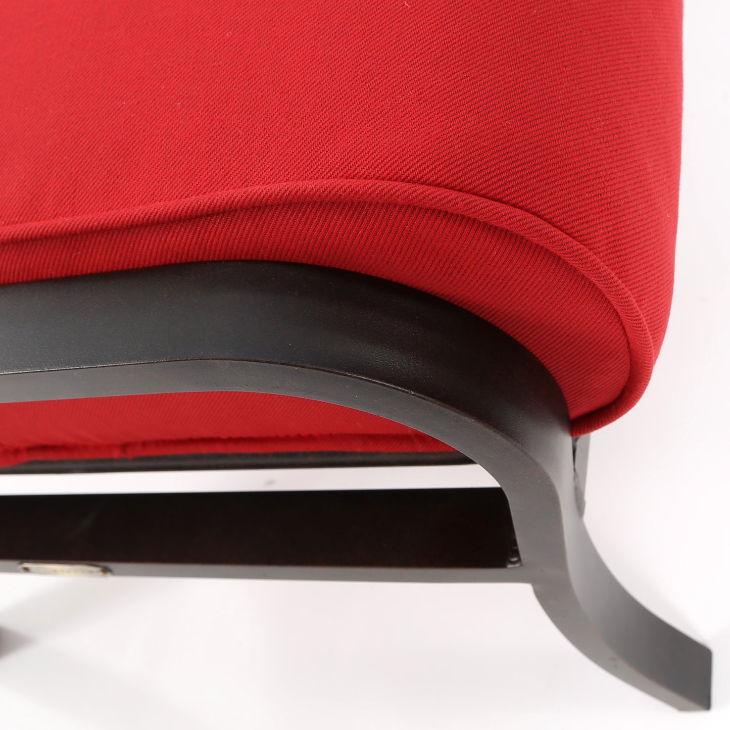 Albany Ottoman Flagship Ruby Cushion Autumn Rust Finish Detail, image 5