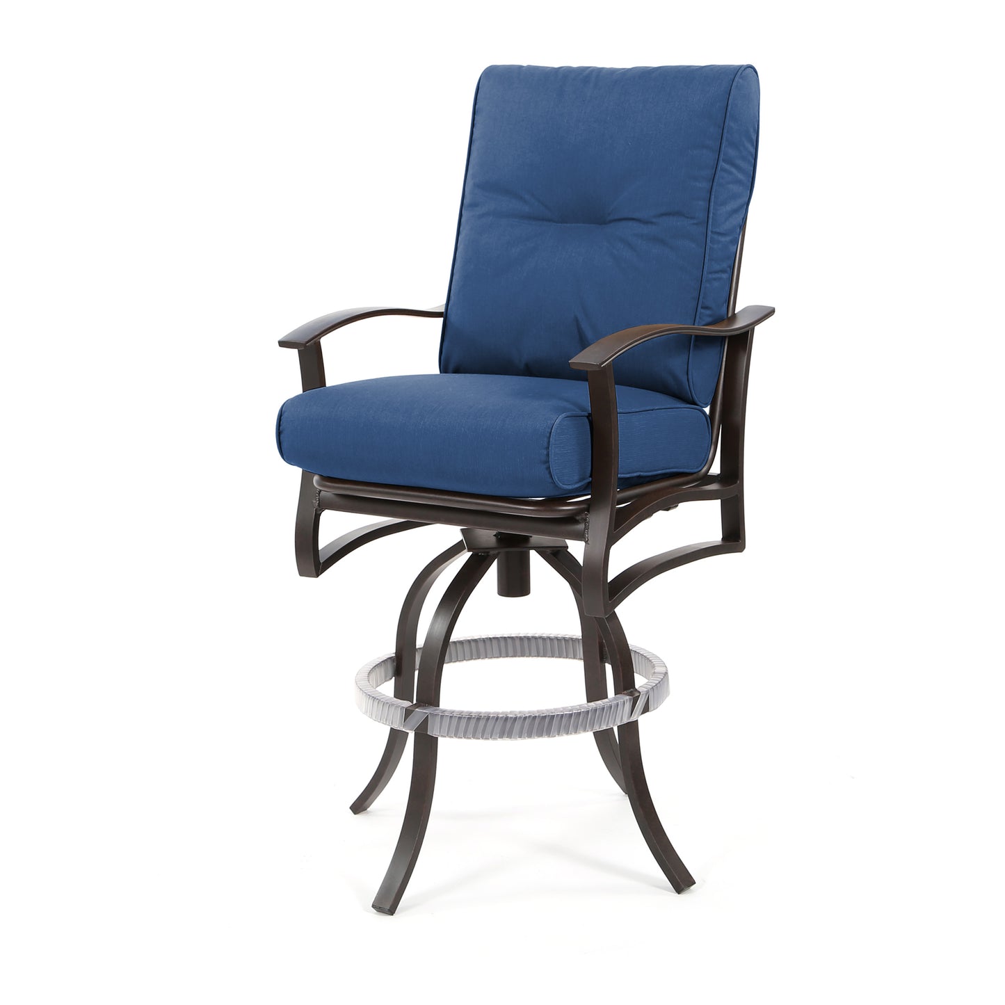 Albany Swivel Bar Stool Venus Cabana Cushions, image 7