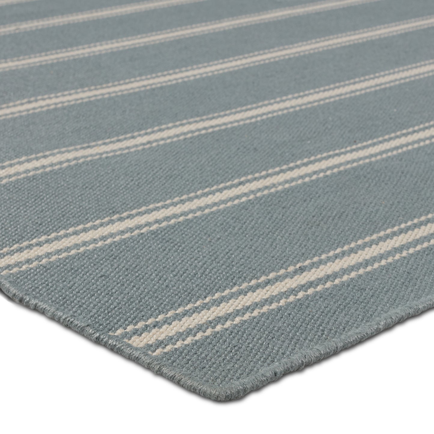 Barclay Butera by Jaipur Living Memento Striped Slate Ivory Area Rug Laguna LAG05 Detail, image 6
