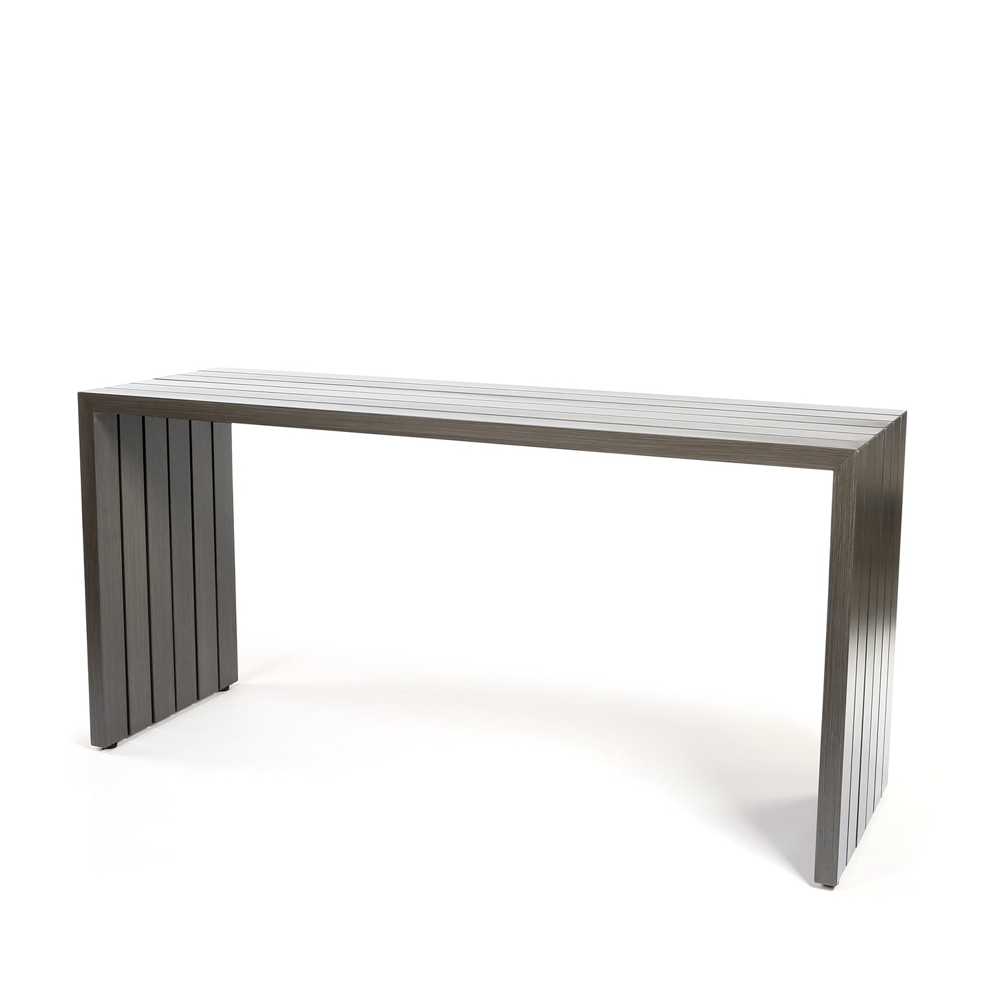 Bari Dining Console Table Smoke Finish, image 12