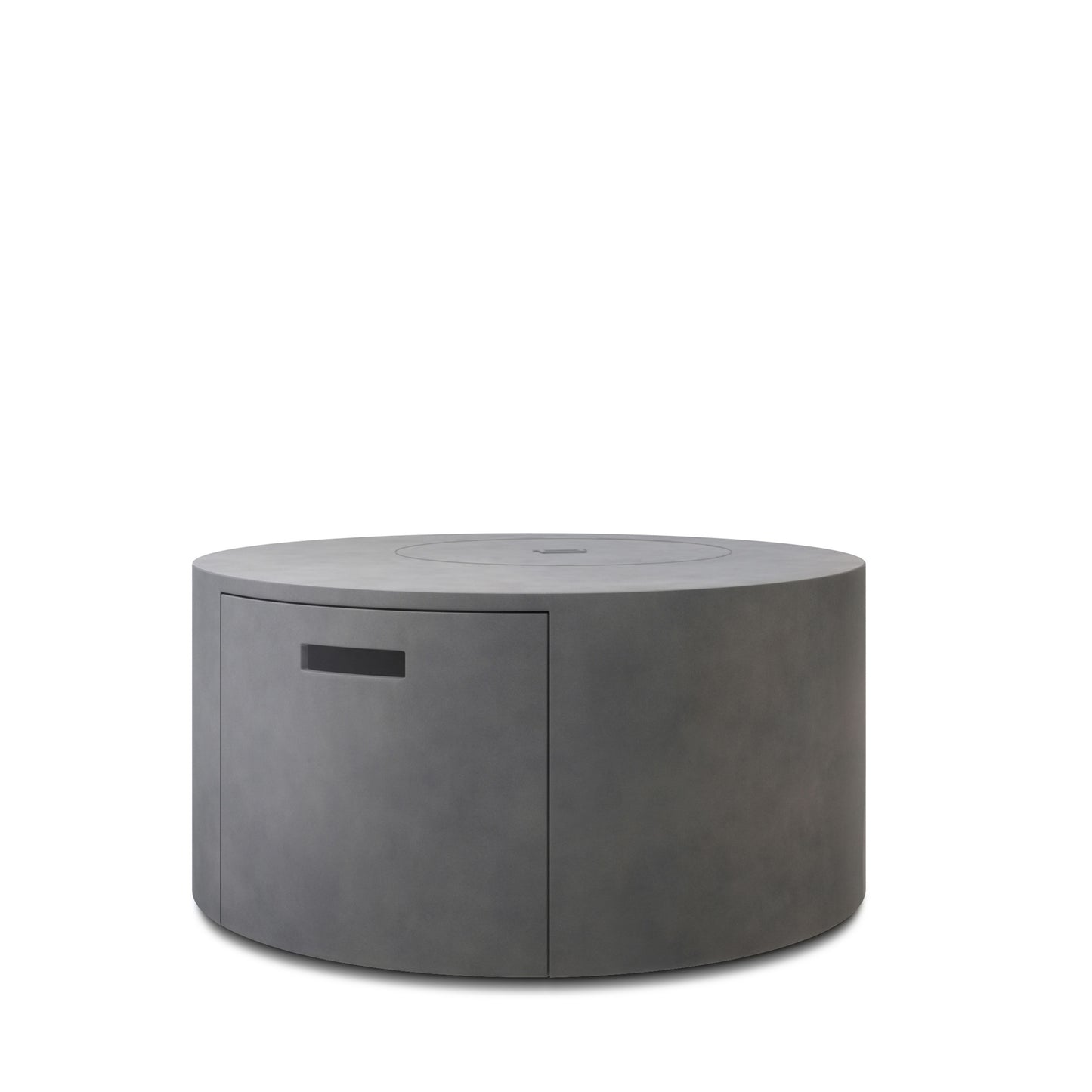 Bellino Fire Pit Round Concrete with Lid, image 4