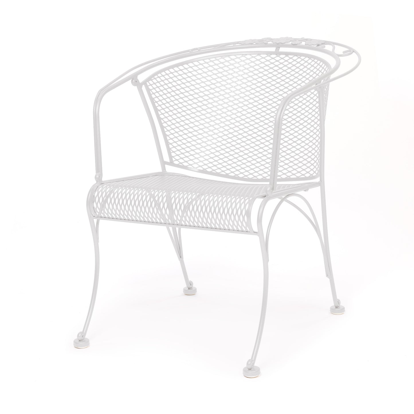 Briarwood Barrel Back Dining Chair Weathered White Finish, image 27