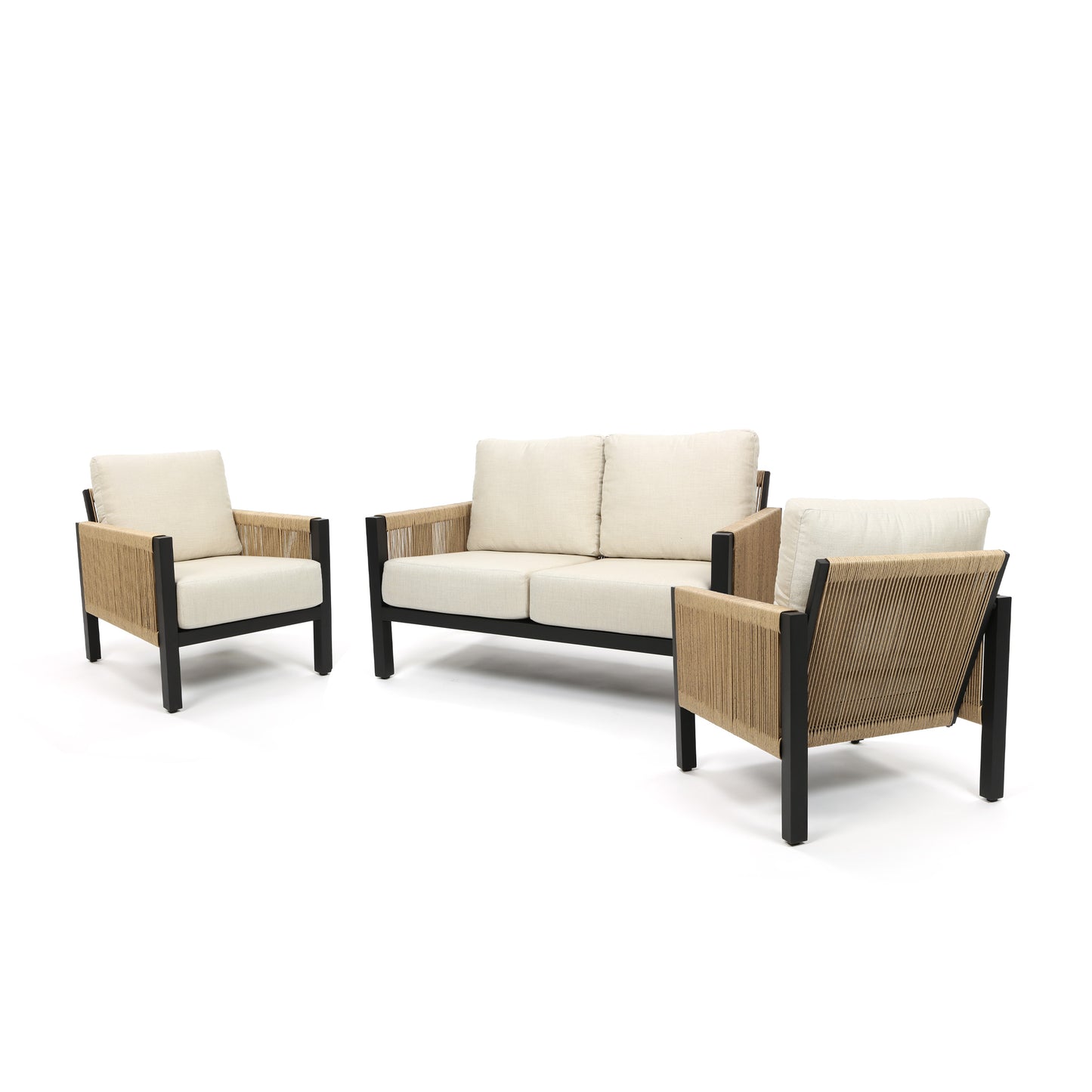 Cardiff Loveseat Set 2 Clubs, image 3