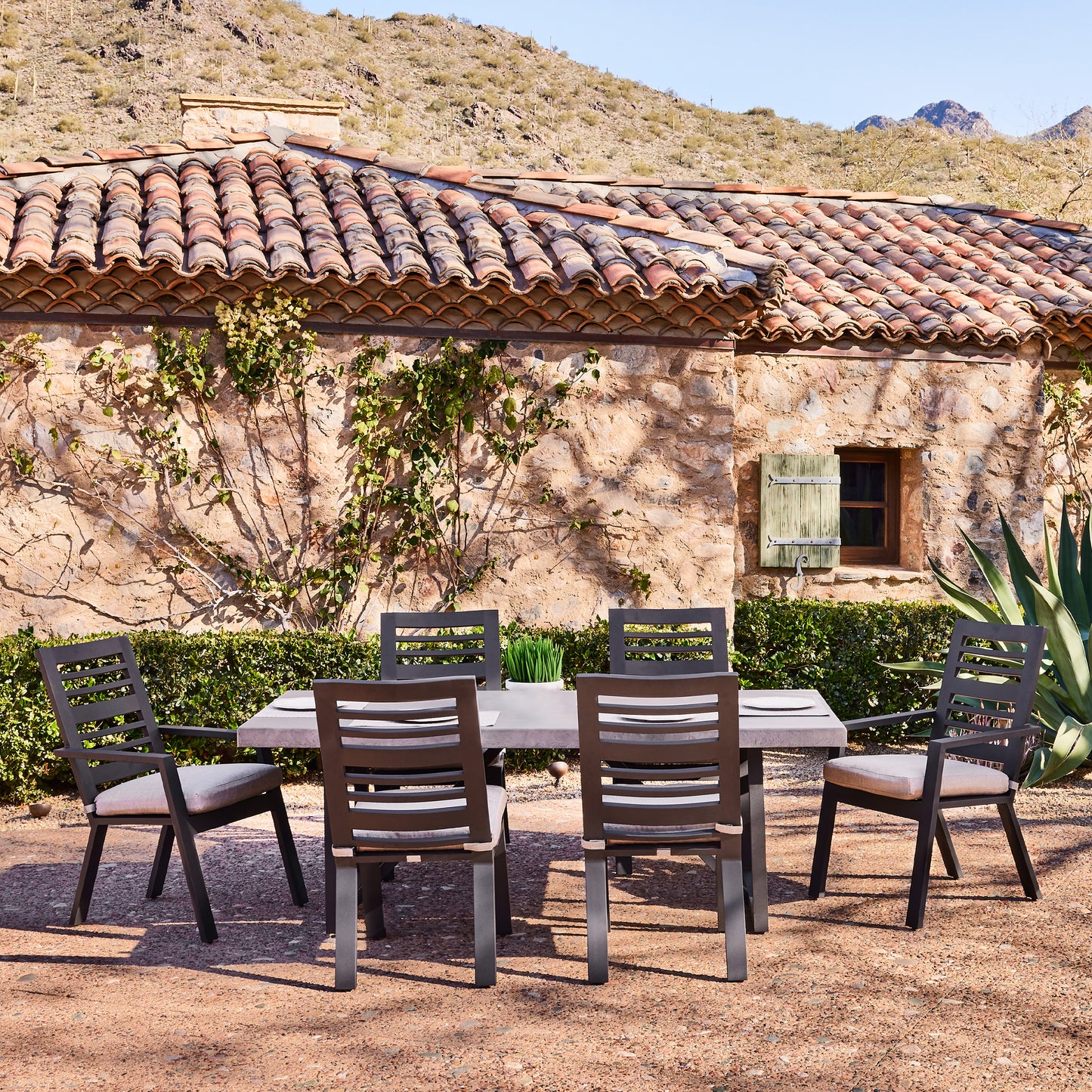 Costa 7 Piece Dininig Set Environmental, image 6