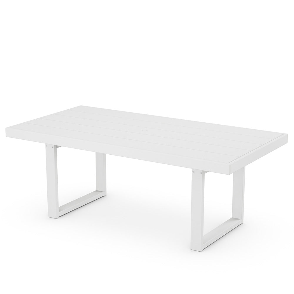Edge 39x78 Dining Table White, image 13