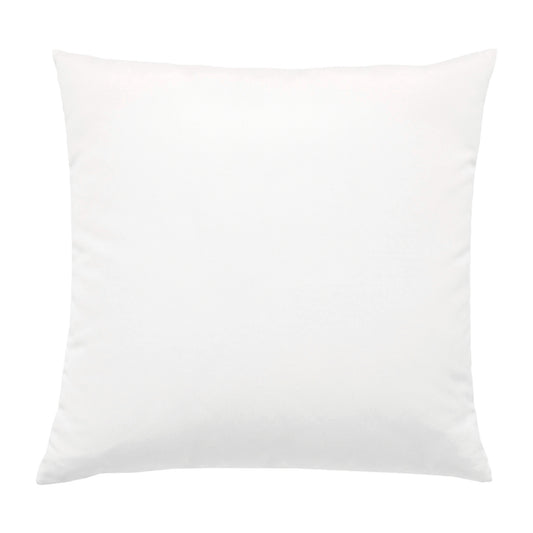 20" Square Elaine Smith Pillow  Canvas White