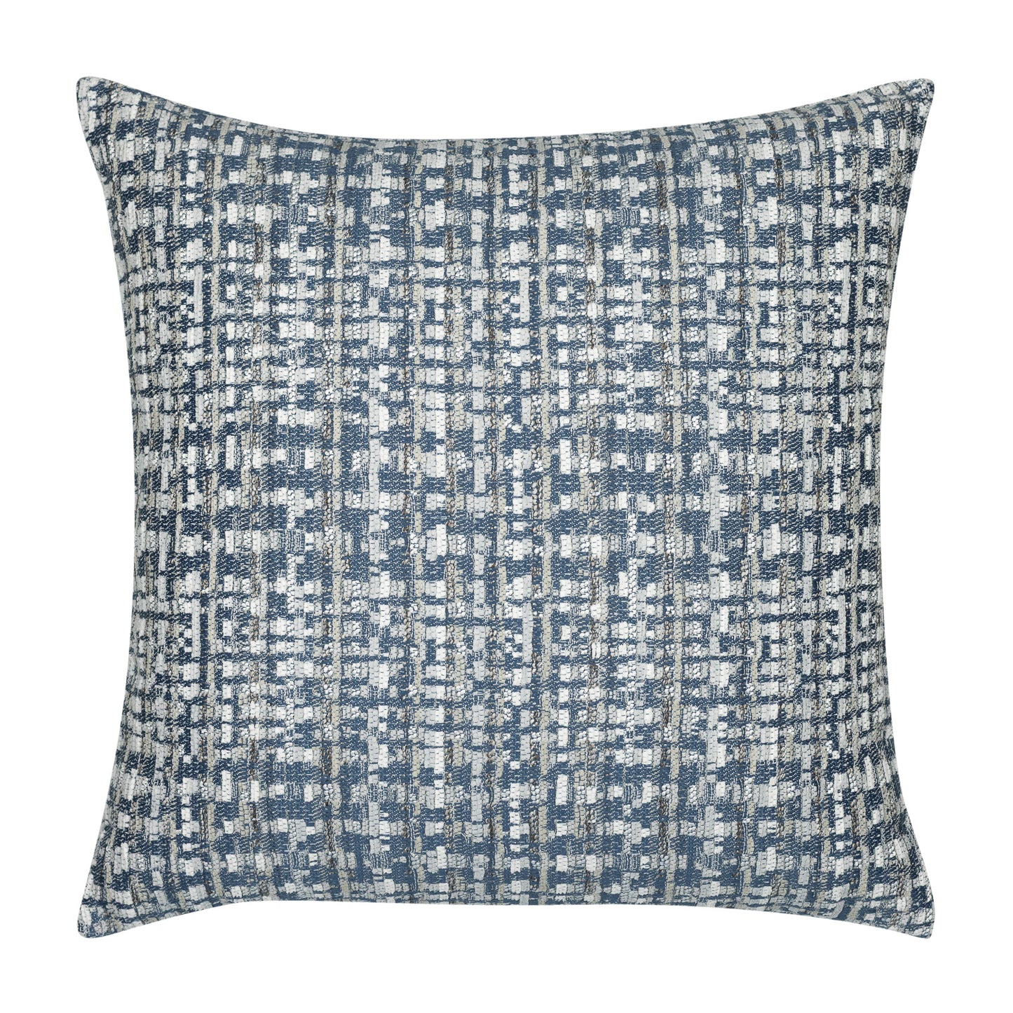 Elaine Smith 20 Square Pillow Channel Bleu, image 1