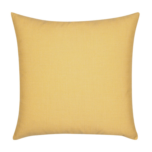 20" Square Elaine Smith Pillow  Solid Lemon