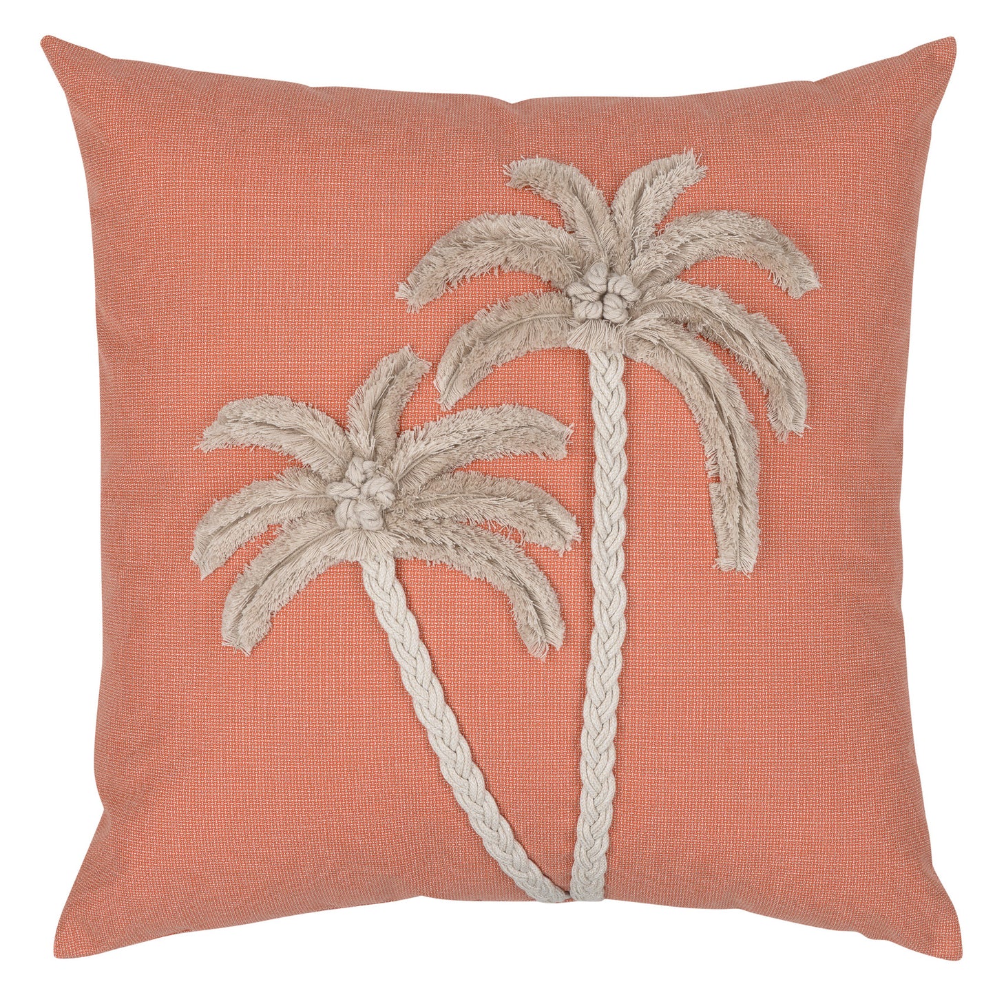 Elaine Smith 22 Square Pillow Escape Coral, image 1