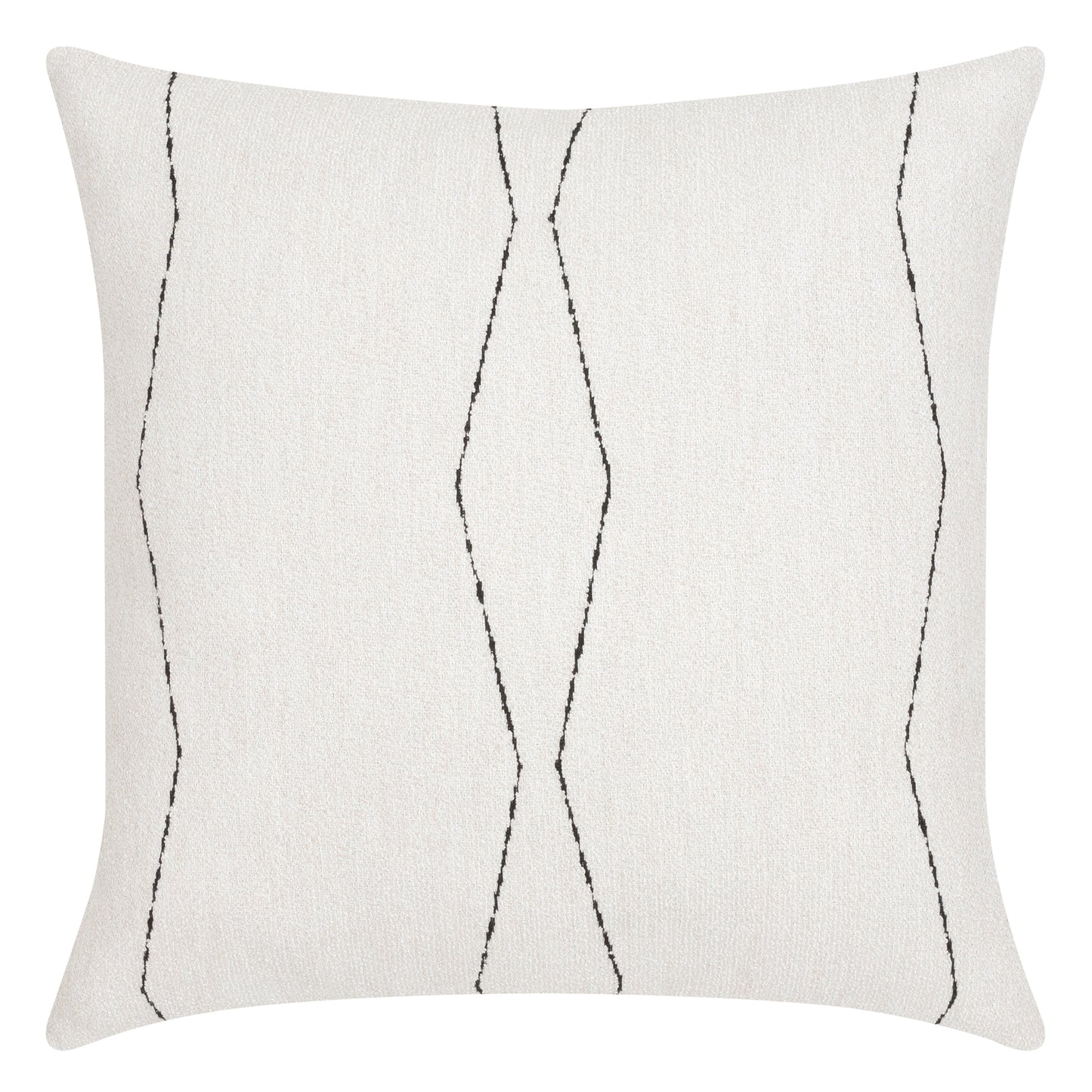Elaine Smith 22 Square Pillow Oblique Ebony, image 1