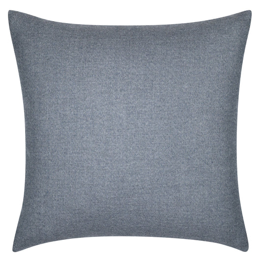 22" Square Elaine Smith Pillow  Solid Denim