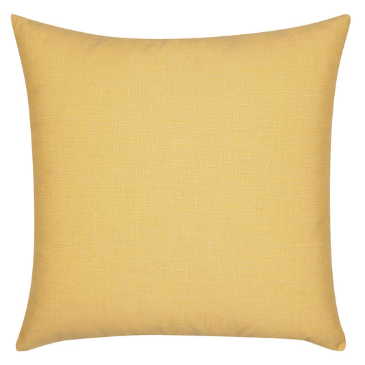 22" Square Elaine Smith Pillow  Solid Lemon