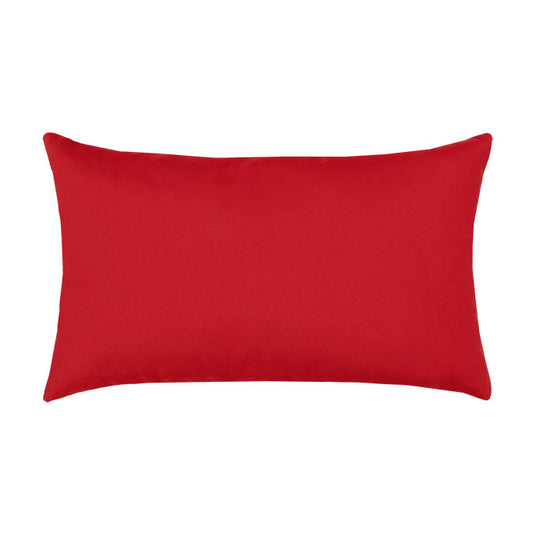 12" x 20" Elaine Smith Pillow  Canvas Logo Red