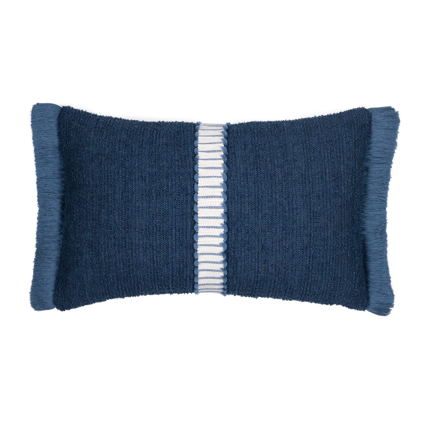 Elaine Smith Deluxe Indigo Lumbar Pillow, image 1