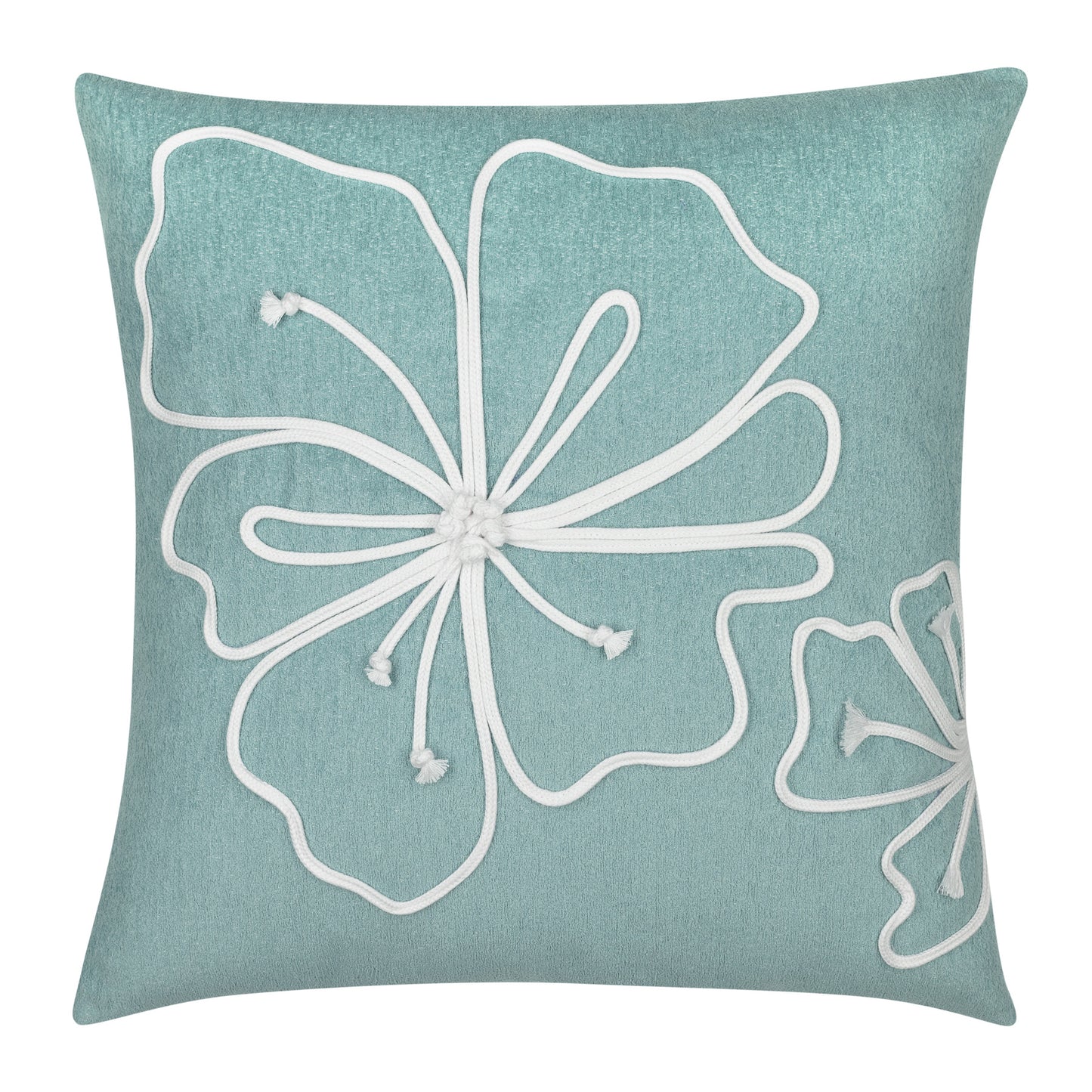 Elaine Smith Hibiscus Mist 22 Square Pillow, image 1