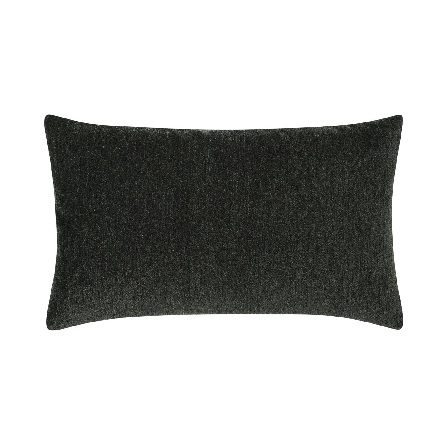 Elaine Smith Luxe Velour Charcoal 20 x 12 Pillow, image 1