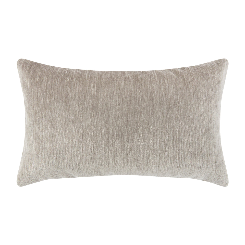 Elaine Smith Luxe Velour Pewter 12 x 20 Pillow, image 1