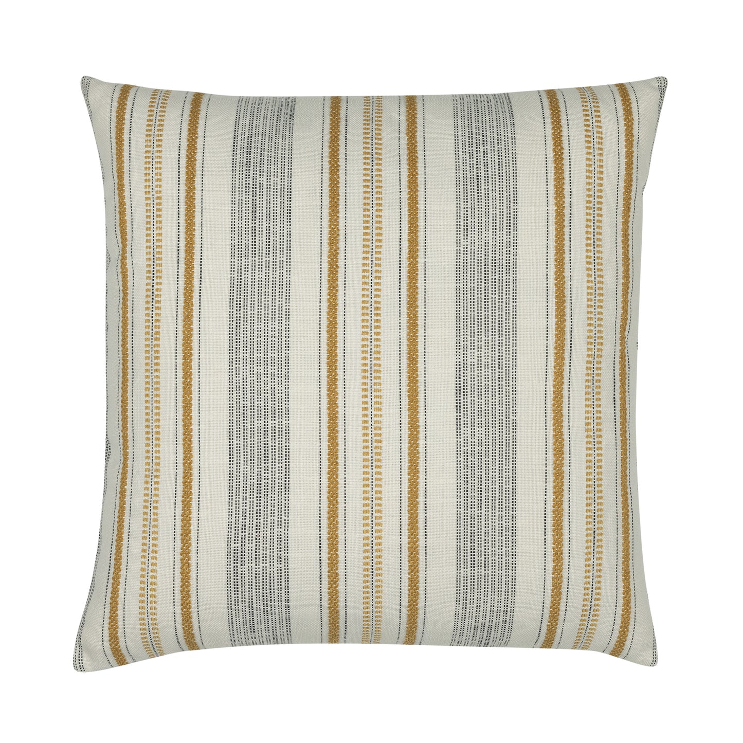 Elaine Smith Pathway Gold Square Pillow, image 1
