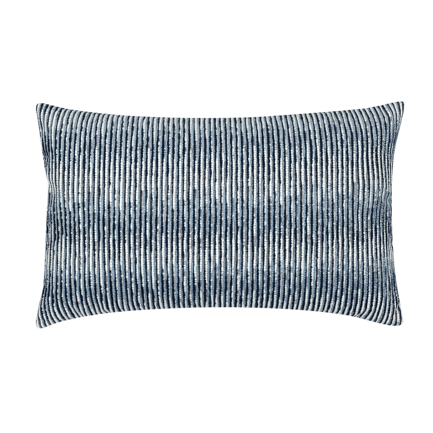 Elaine Smith Progress Indigo 12 x 20 Square Pillow, image 1