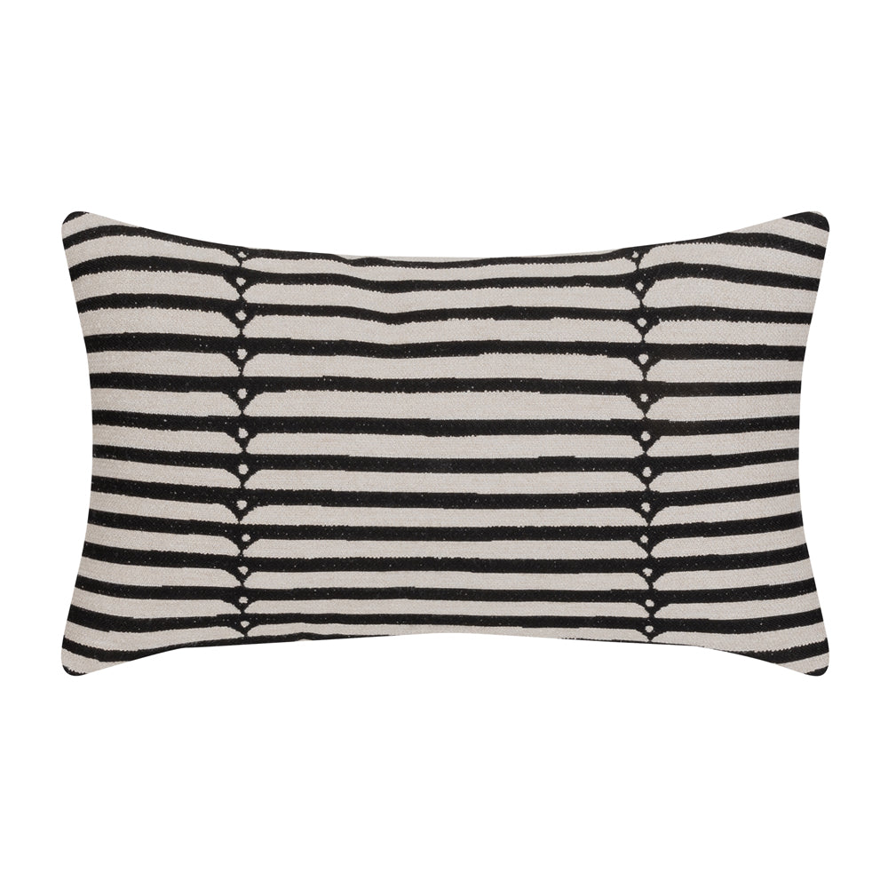 Elaine Smith Sincerity Ebony 12 x 20 Pillow, image 1