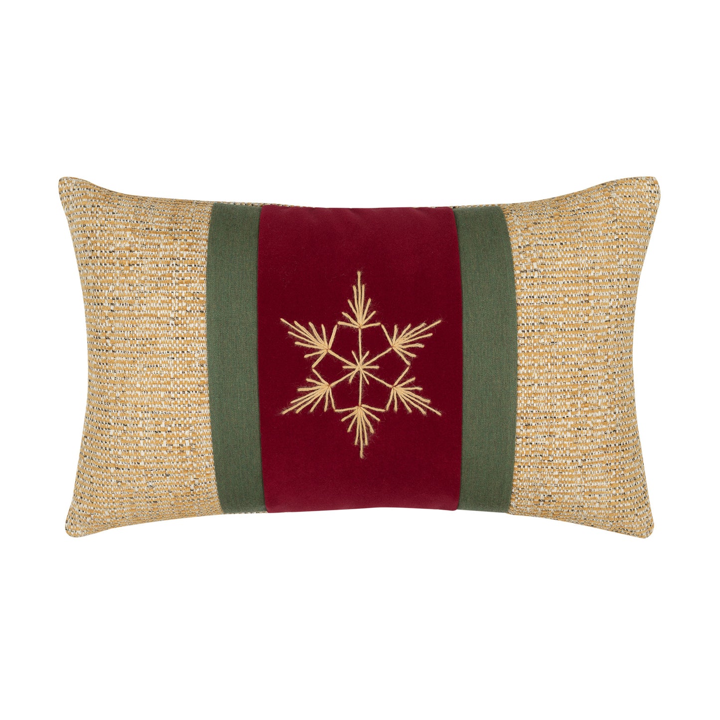 Elaine Smith Tradition Gold Lumbar Pillow, image 1