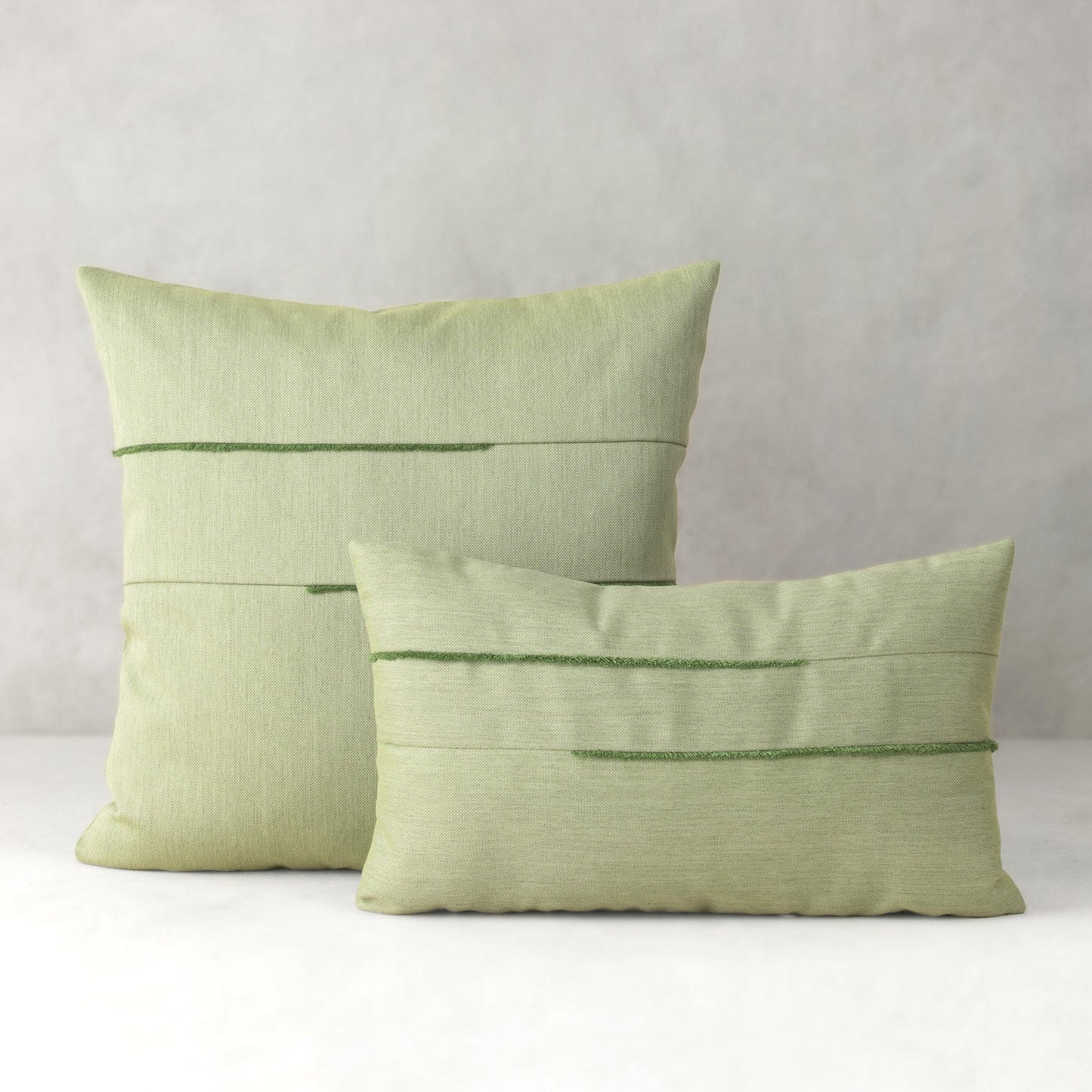 20" Square Elaine Smith Pillow Micro Fringe Meadow, image 5