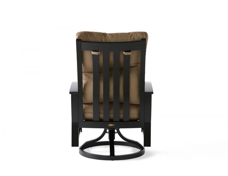 Georgetown Swivel Dining Chair Back View, image 3