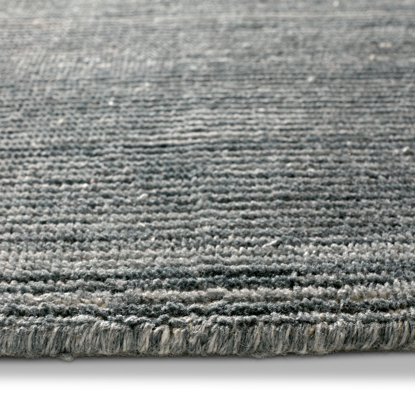 Jaipur Living Danan Solid Blue Gray Area Rug Brevin BRV02 Detail, image 10