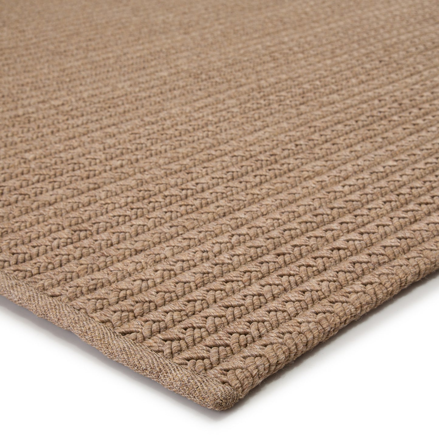 Jaipur Living Iver Solid Tan Area Rug Nirvana Premium NIP03 Detail, image 12