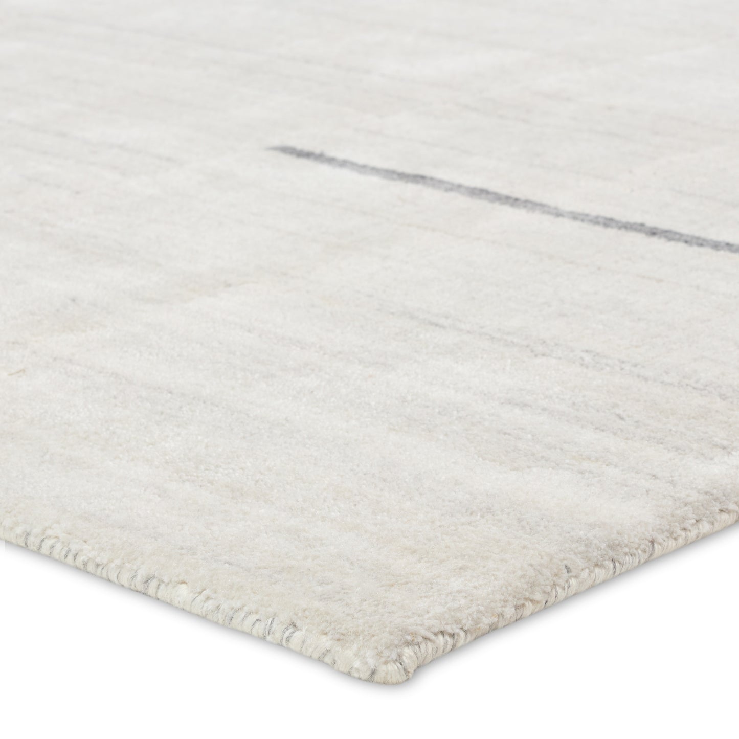 Jaipur Living Tinsin Striped Gray Ivory Area Rug Ivar IVA02 Detail, image 4