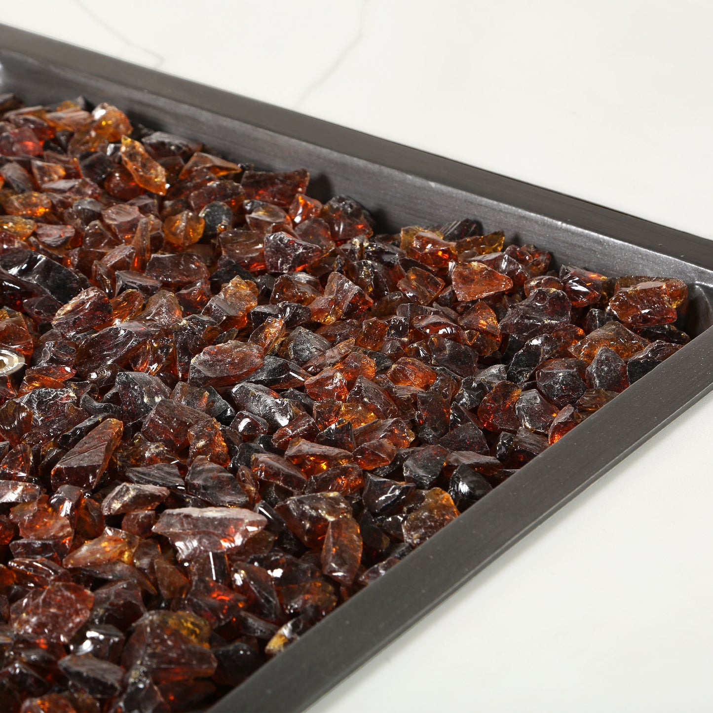 Largo 42 Square Coffee Fire Table Top Detail, image 5