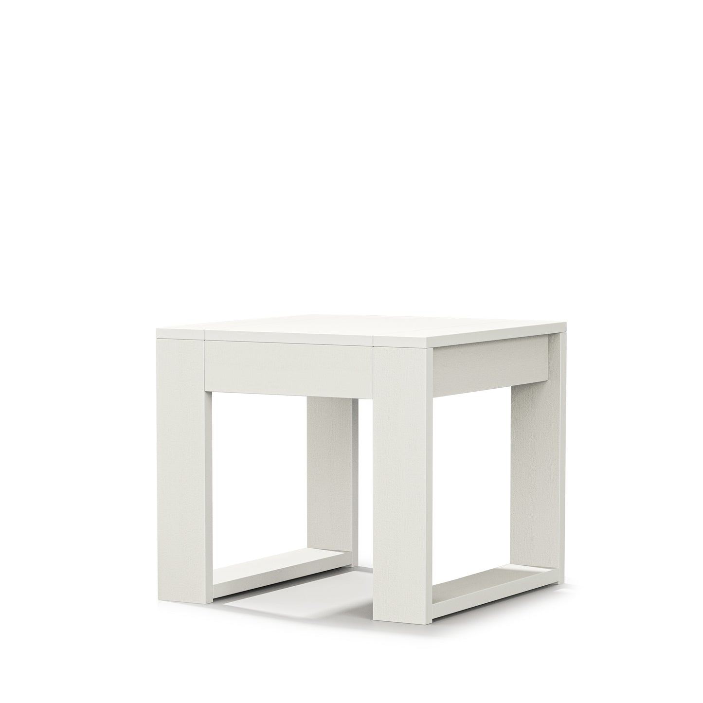 Latitude End Table Vintage White Frame, image 4