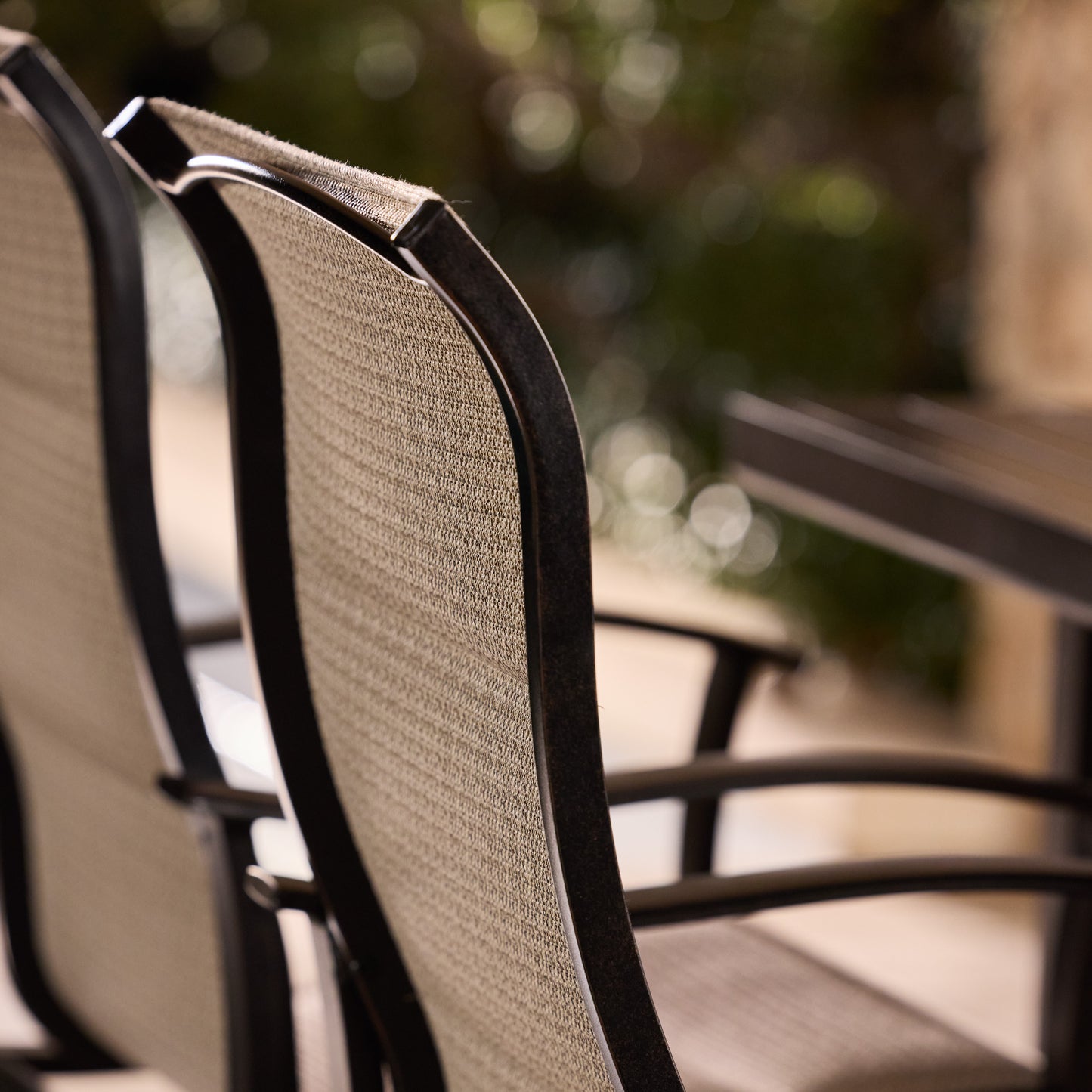 Albany Padded Sling High Back Swivel Rocker, image 5