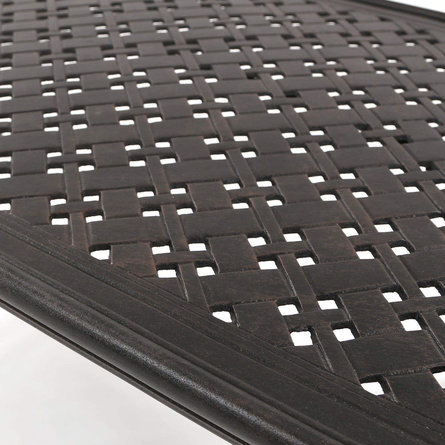 Mallin Napa Collection 24x42 Coffee Table Autumn Rust Finish, image 3