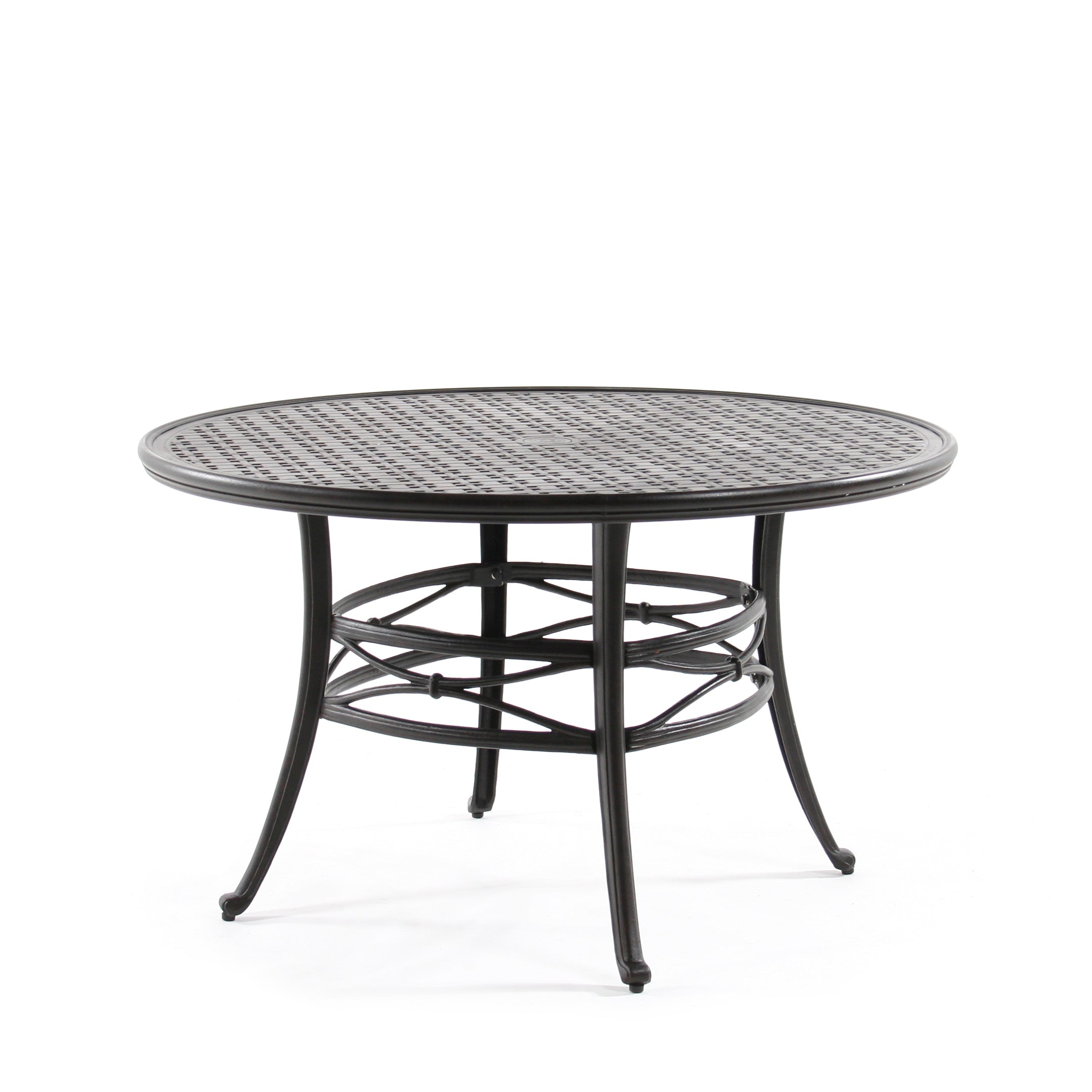 Mallin Napa Collection 48" Rd Dining Table by Mallin Aluminum Dining