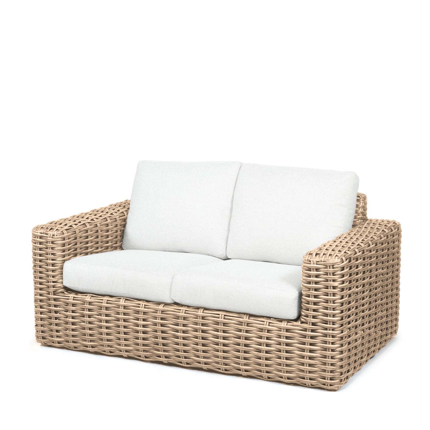 Mia Loveseat Nurture Pebble Cushions Barley Weave, image 15