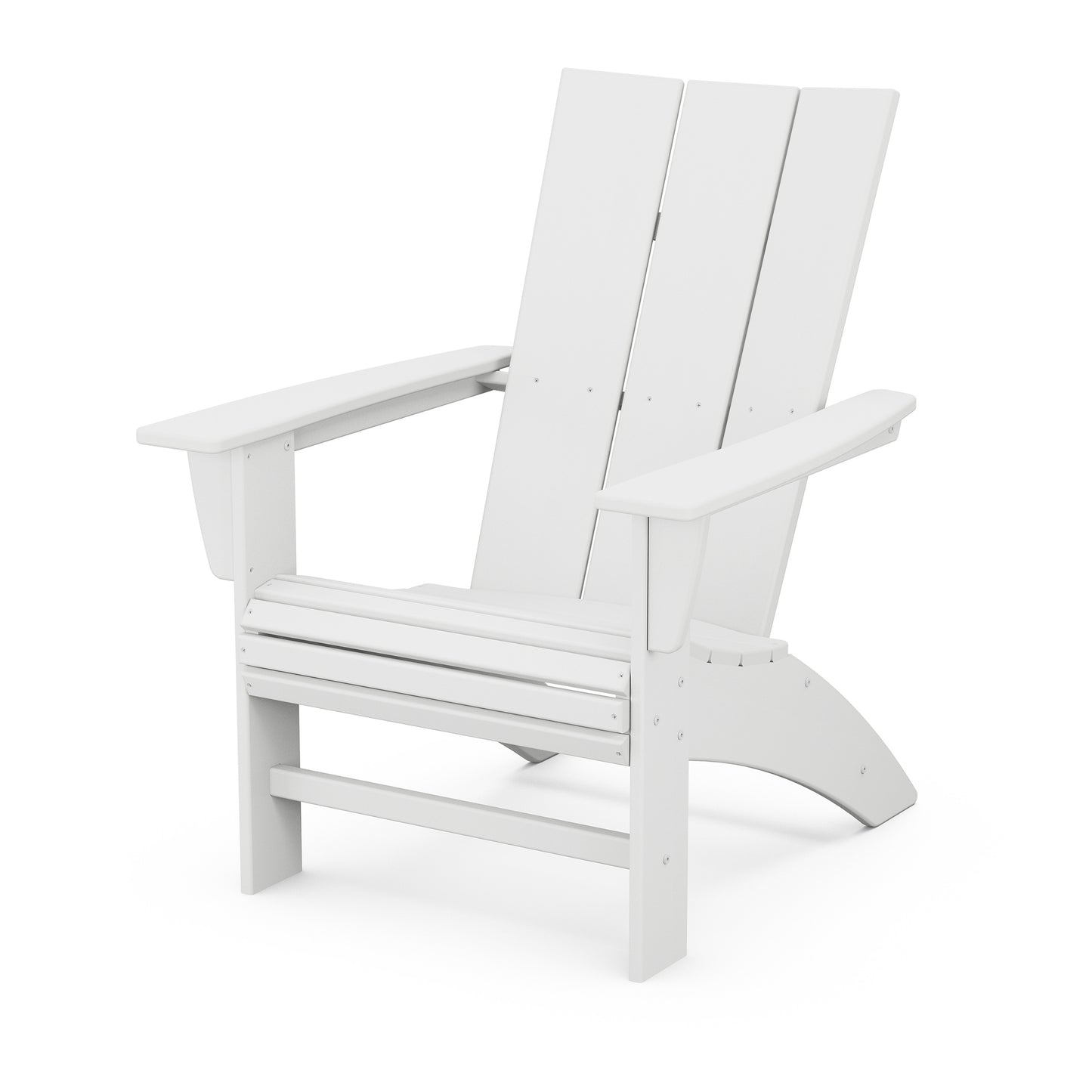 Modern Curveback Adirondack Chair White, image 22