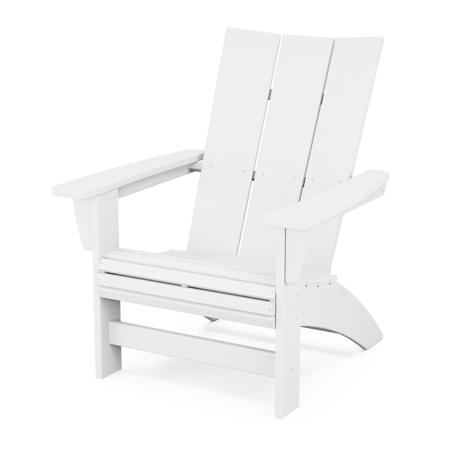 Modern Grand Adirondack Chair White, image 17